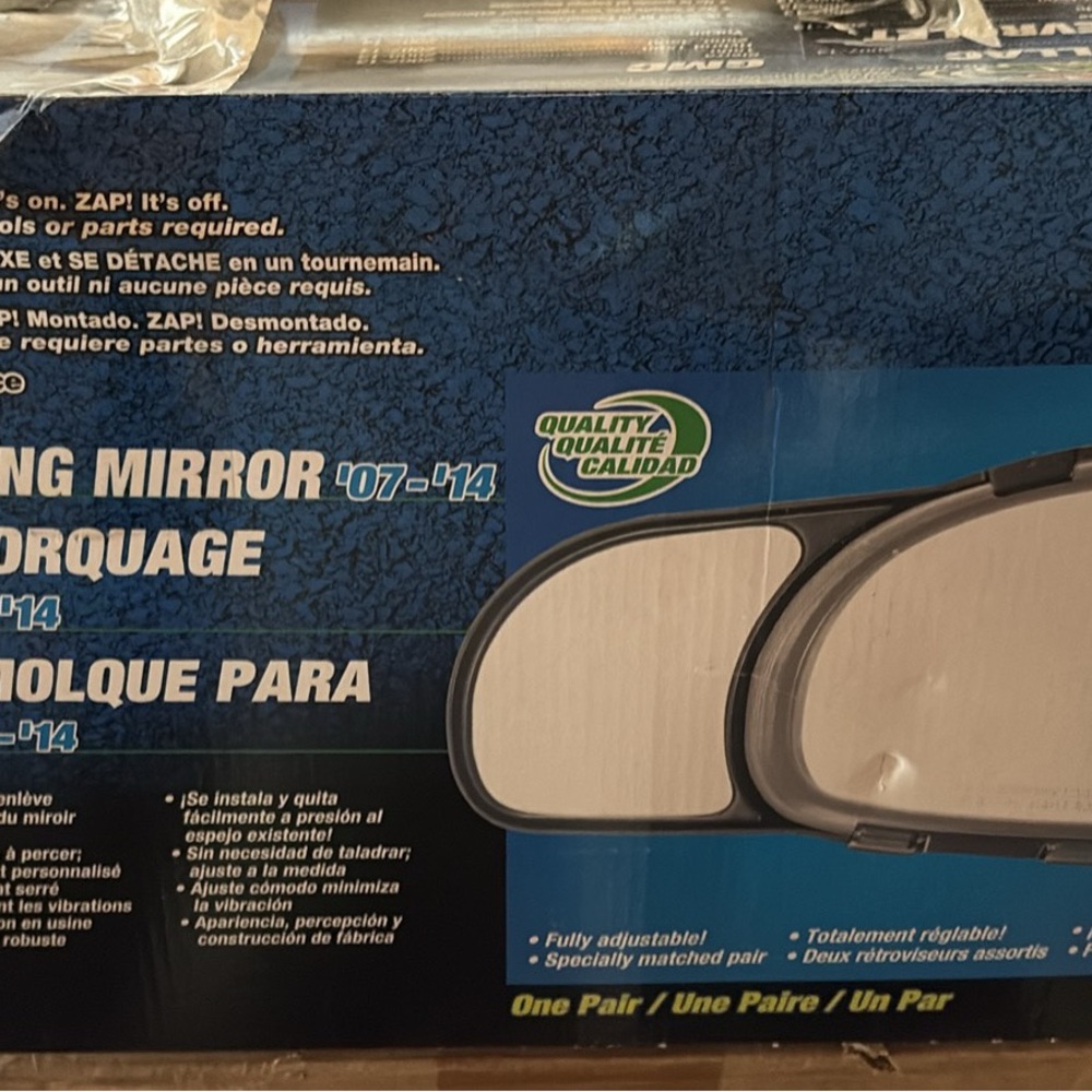 Towing Mirror for '07-'14 Vehicles